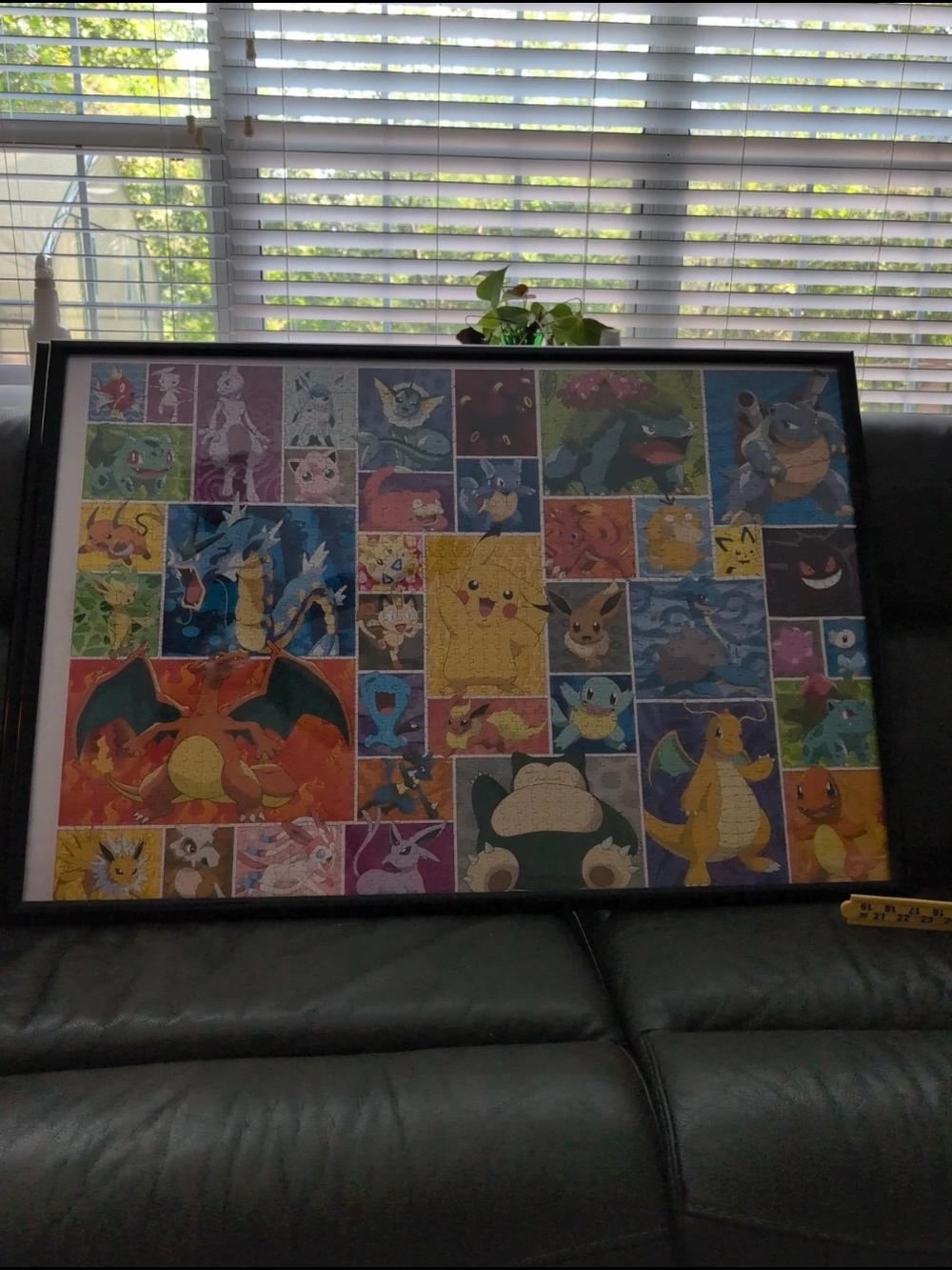 Pokemon Collage Art - Yellow, Blue, Red, Green
